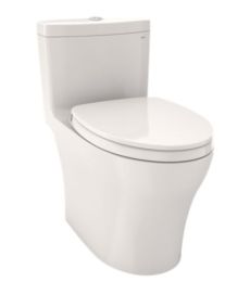 TOTO, MS646124CEMFGN#11, AQUIA IV ONE-PIECE TOILET - 1.28 GPF & 0.9 GPF, ELONGATED BOWL - WASHLET+ CONNECTION, COLONIAL WHITE