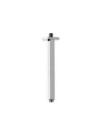 ISENBERG, 160.12CSABN, 12" CEILING SOLID BRASS WITH STANDARD 1/2" NPT CONNECTION MOUNT SHOWER ARM, BRUSHED NICKEL