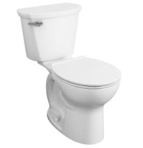 AMERICAN STANDARD, 215BA004.020, CADET PRO TWO-PIECE 1.6 GPF/6.0 LPF CHAIR HEIGHT ROUND FRONT TOILET, WHITE