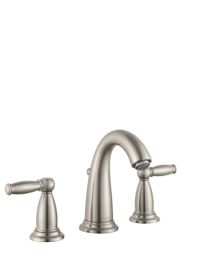 HANSGROHE, 06117820, 1.2 GPM SWING C WIDESPREAD FAUCET WITH POP-UP DRAIN, BRUSHED NICKEL - DISCONTINUED 