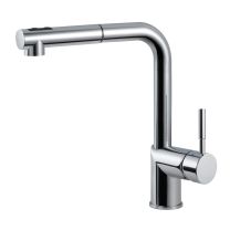 CONCINNITY, 500200-PCH, SAN SIMEON CONTEMPORARY PULL OUT SINGLE HANDLE KITCHEN FAUCET, CHROME