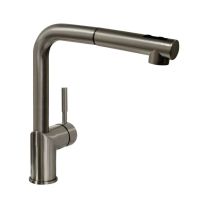 CONCINNITY, 500200-SNI, SAN SIMEON CONTEMPORARY PULL OUT SINGLE HANDLE KITCHEN FAUCET, SATIN NICKEL