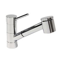 CONCINNITY, 510101-PCH, AMORA CONTEMPORARY PULL-OUT KITCHEN FAUCET, CHROME