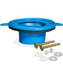 FLUIDMASTER, PR07530NP24, BETTER THAN WAX-FREE TOILET SEAL WITH NUTS AND WASHERS
