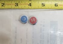 AMERICAN STANDARD HERITAGE INDEX BUTTONS, CHROME - DISCONTINUED 