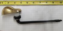 AMERICAN STANDARD LEFT HAND TRIP LEVER, POLISHED BRASS - DISCONTINUED 