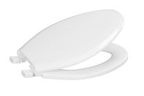 CENTOCO, 3800SCLC-001, ELONGATED TOILET BOWL DELUXE RESIDENTIAL SAFETY-SLOW CLOSE WITH LIFT AND CLEAN SEAT, WHITE