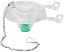 GERBER, G0099647, TIME-RATED FLAPPER W/BREADED CHAIN, GREEN BAFFLE