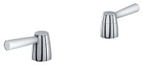 GROHE ARDEN LEVER HANDLES, CHROME - DISCONTINUED 