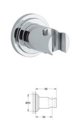 GROHE, 28690000, SENA SHOWER WALL REST, CHROME - DISCONTINUED 