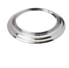 JONES STEPHENS, D01050, CHROME PLATED 3-5/16" OD 2-3/8" ID DECORATIVE RING FOR TUB SPOUT AND DIVERTERS