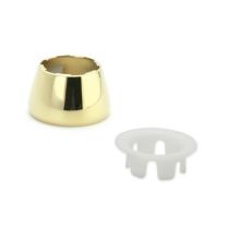 MOEN, 103681P, ASCERI HANDLE SHELL, POLISHED BRASS - DISCONTINUED